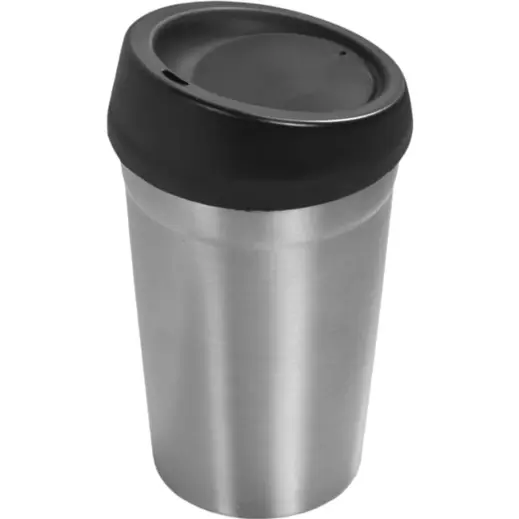 Kooshty Go-Jo Stainless Steel & Plastic Double-Wall Tumbler Black